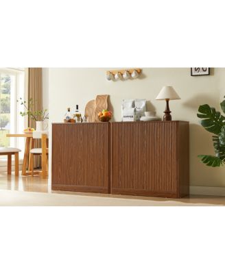 Modern Wavy Sideboard Cabinet