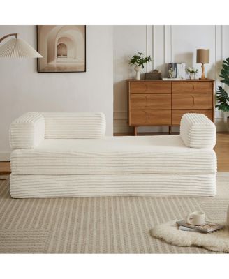 Loveseat Sofa, Cloud Boneless Couches for Living Room, Modern Modular