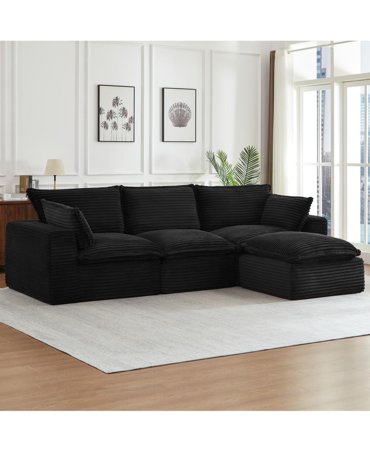 Streamdale Furniture Cloud Sectional Couches for Living Room
