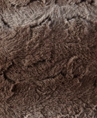 Zuri Faux-Fur Decorative Pillow, 20" x 20"