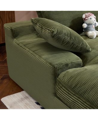 Corduroy Compressed Sofa: Soft, Skin-Friendly, and Easy to Maintain