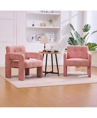 Modern Minimalist Single Armchair for Living Room, Bedroom, Office.