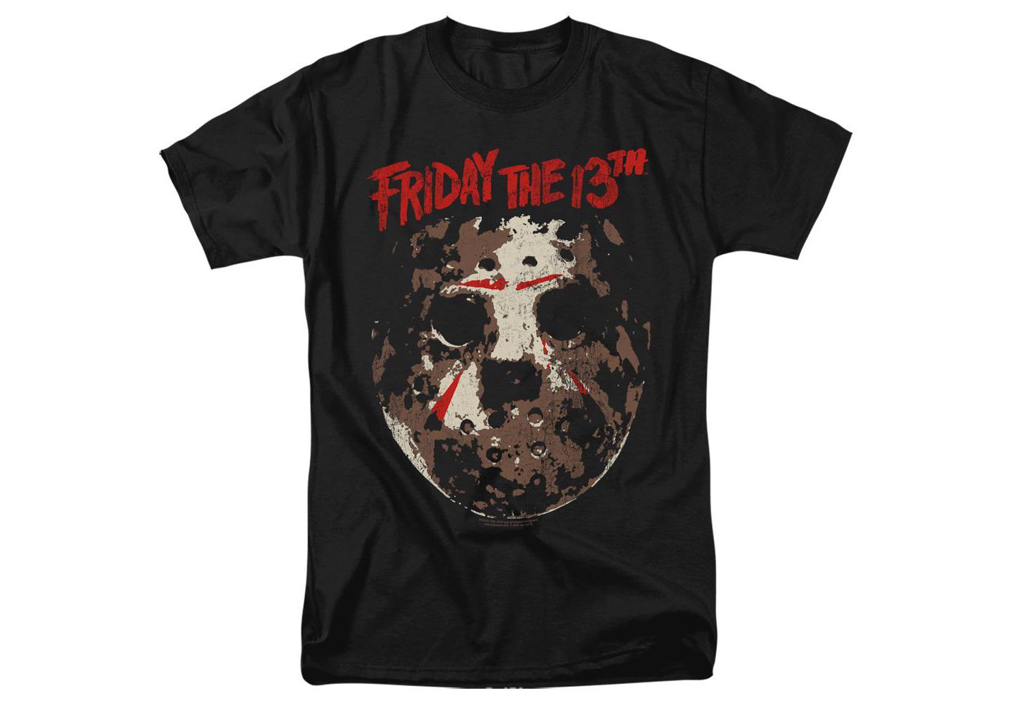Мужская футболка Friday The 13th Rough Mask, цвет: Чёрный — фото 1