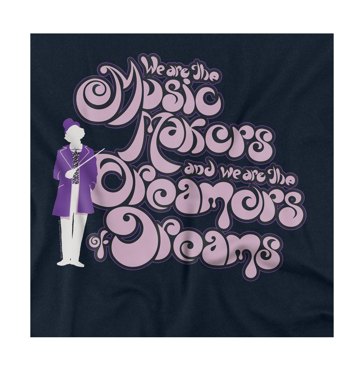 Willy Wonka And The Chocolate Factory Men's Music Makers T Shirt