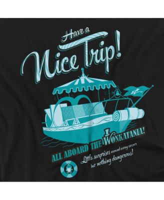 Willy Wonka And The Chocolate Factory Men's Aboard The Wonkatania T Shirt