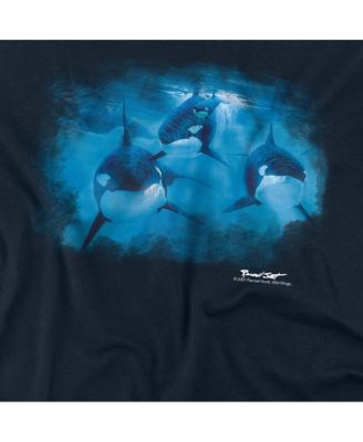 Men's Wildlife Pod Of Orcas T Shirt