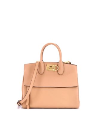 Small Studio Satchel Leather