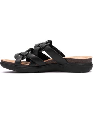 Women's April Rae Round Toe Flat Sandals