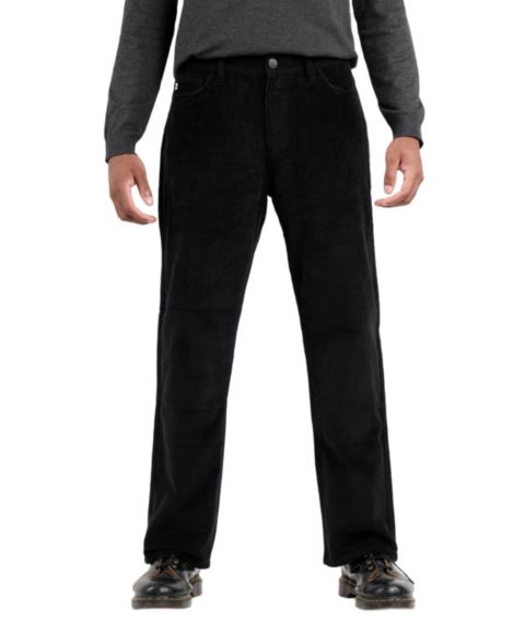 Мужские брюки SPRING + MERCER Athletic Fit Corduroy, цвет: Чёрный