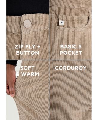 Men's Athletic Fit Corduroy Pants