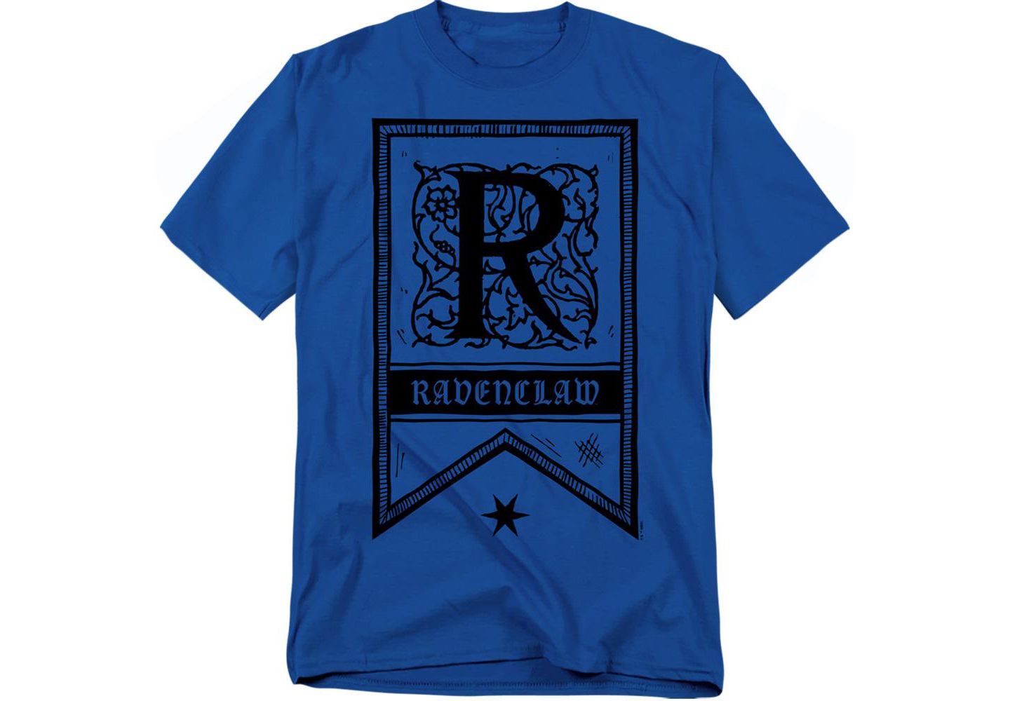 Мужская футболка Harry Potter Big & Tall Ravenclaw Banner T, цвет: Королевский синий — фото 1