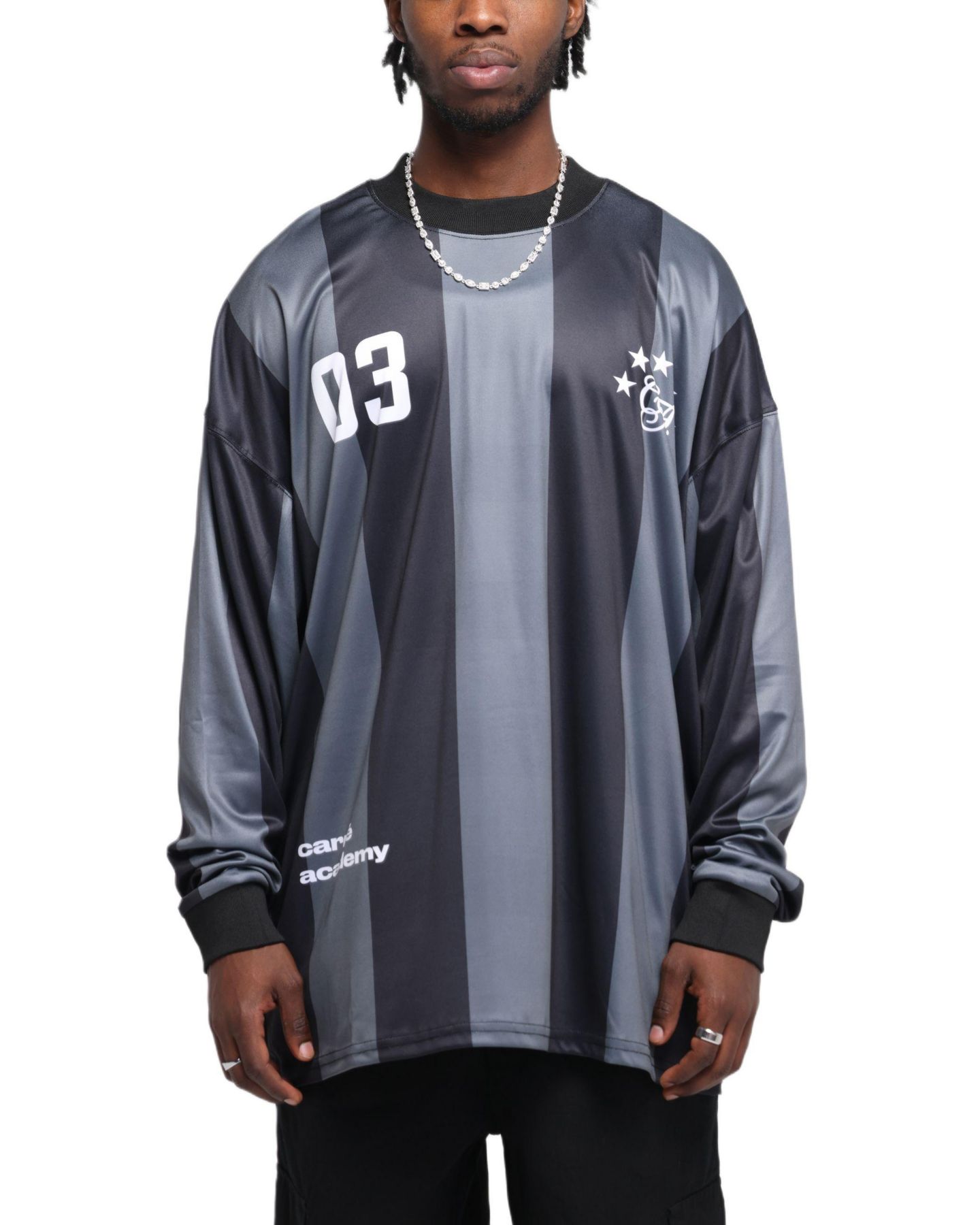 Мужская футболка CARRE Academy Oversized Long Sleeve — фото 1