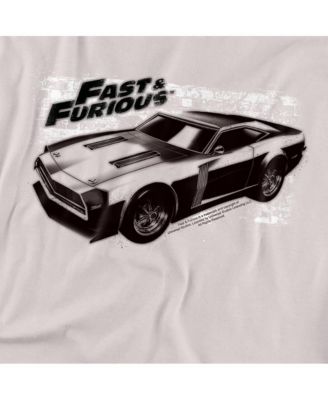 Men's Fast And The Furious Spray Car T Shirt