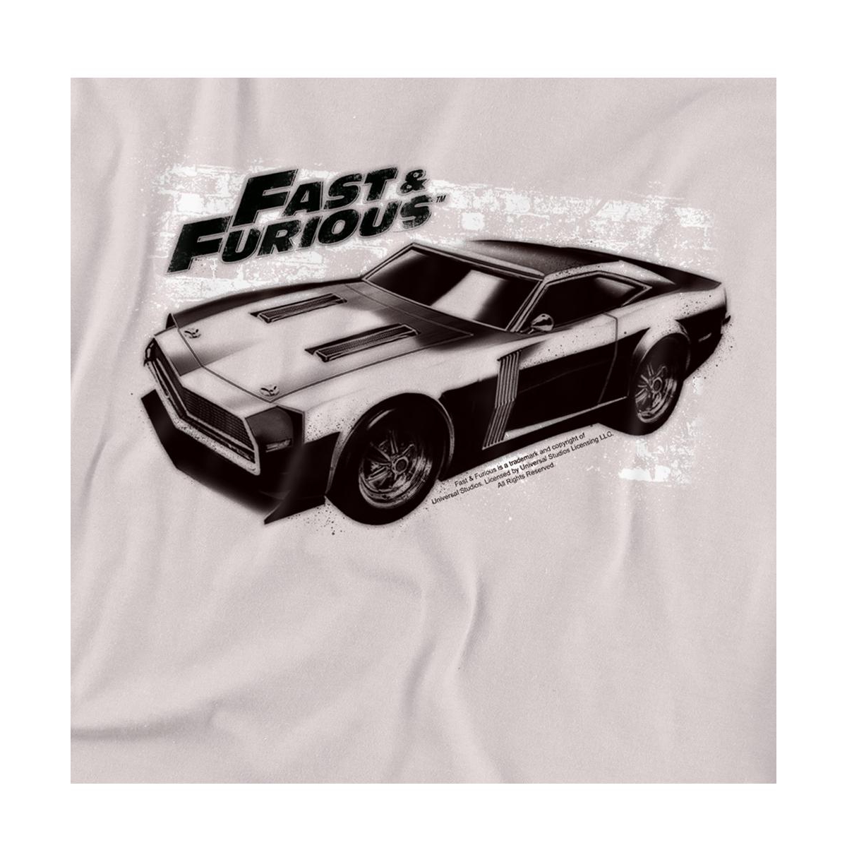 Fast & Furious Men's And The Spray Car T Shirt