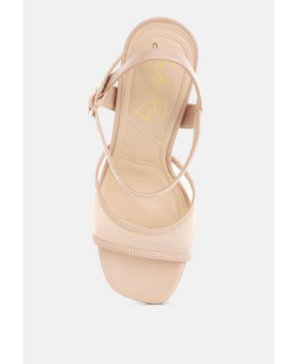 Womens Sunisa Square Toe Stiletto Heels