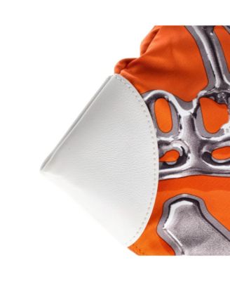 PM Silky City Bag Printed Silk and Leather