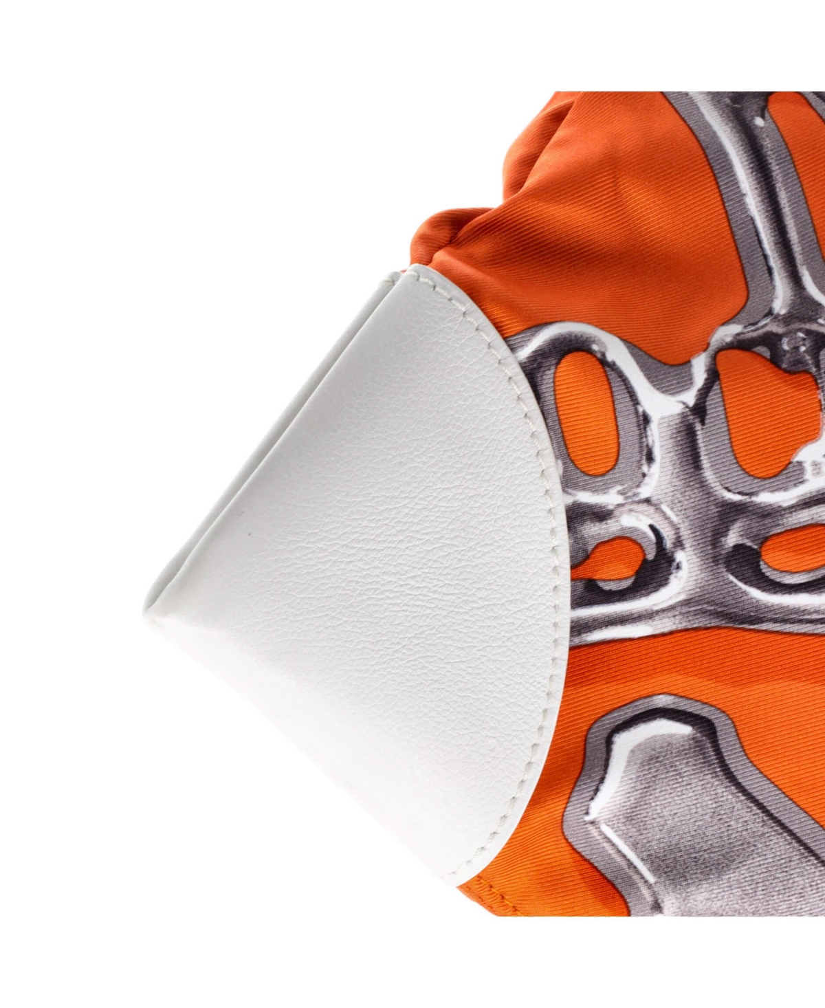 Pre-Owned HERMES Pm Silky City Bag Printed Silk and Leather