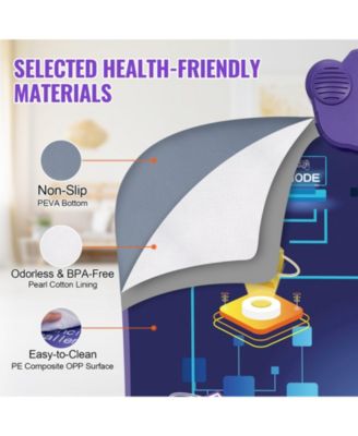 Dance Mat, 6-Button Dance Mixer Rhythm Step Play Mat, Electronic Dance Pad with Wireless Bluetooth