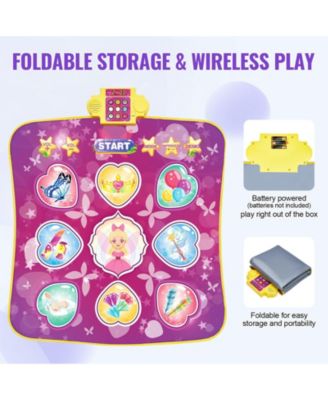 9-Button Dance Mat with Electronic Pad and 3 Game Modes