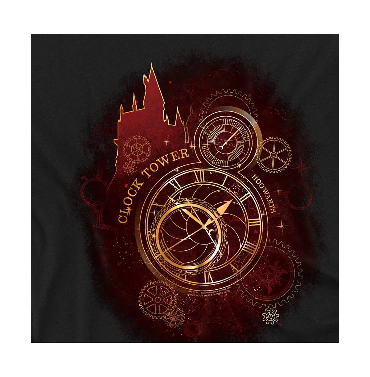 Harry Potter Men's Hogwarts Clock Tower T Shirt