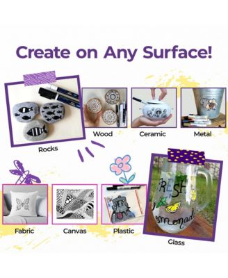 Black Acrylic Paint Markers for Guestbooks & Calligraphy