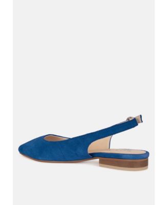 Womens Hocane Genuine Leather Slingback Sandals