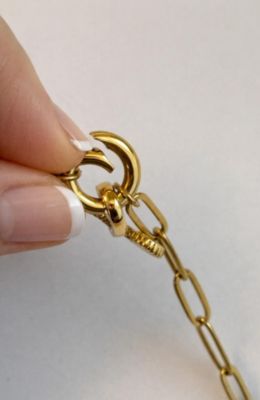 Elena “Love You” Pav&eacute; Heart Necklace