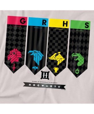 Men's Hogwarts House Banners T Shirt