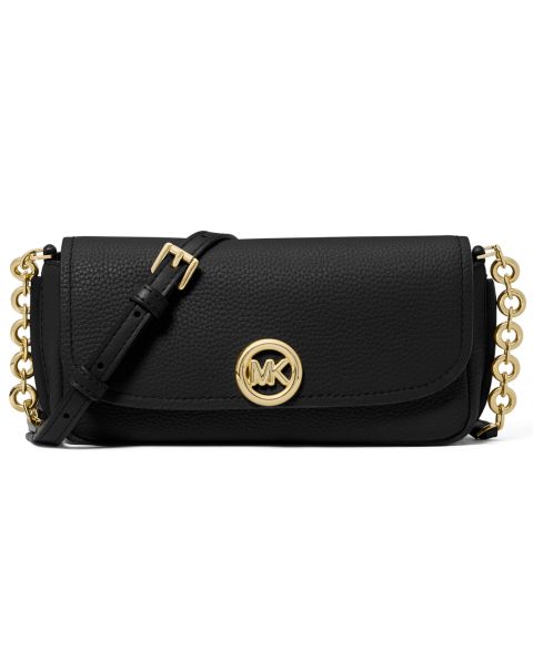 Женская сумка Michael Kors Nolita Small Flap Chain Crossbody, цвет: Чёрный