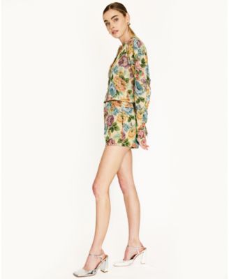 Women's Cambria Floral Zipper-Front Jacket