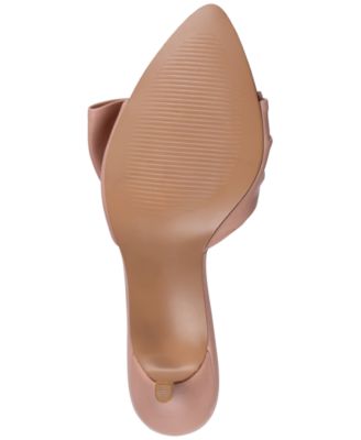 Women's Carmen Bow-Detail Slip-On Heeled Sandals