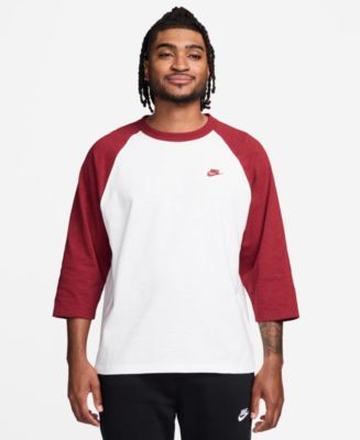 Nike Men's Crewneck Raglan Sleeves T-Shirt - Macy's