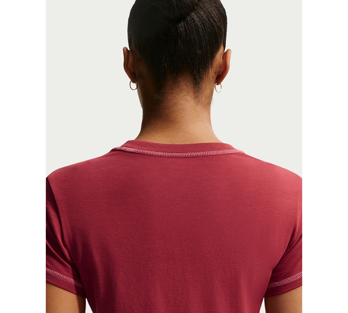 Nike Sportswear Women's Chill Knit Slim Short-Sleeved Cropped T-Shirt