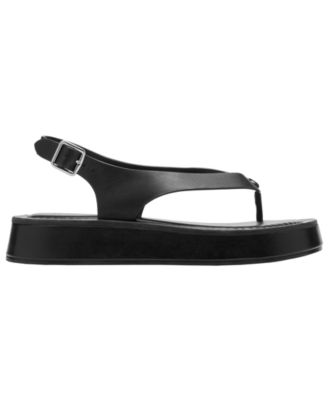 Women's Sculpted Platform Thong Sandals