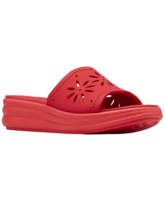 Women's Drift Floral Slip-On Wedge Sandals