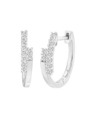 Diamond (1/6 ct. t.w.) Earrings in Sterling Silver