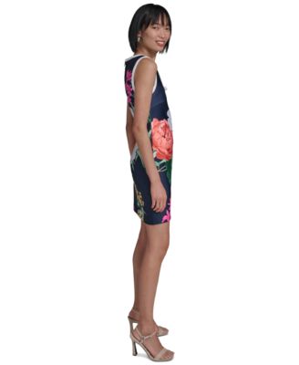 Women's Sleeveless Printed Dress