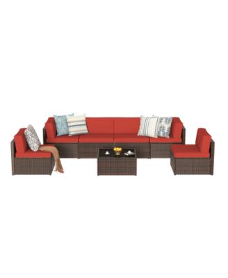 7 Piece Outdoor Patio Furniture Set