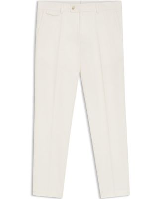Men's Stretch-Cotton Poplin Tapered-Fit Pants