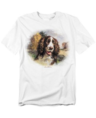 Men's Wildlife Springer Spaniel Head T Shirt