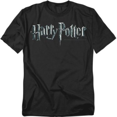 Harry Potter - Men's Logo T-Shirt Black