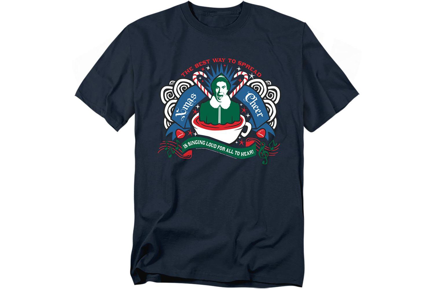 Men's Spread Xmas Cheer T Shirt