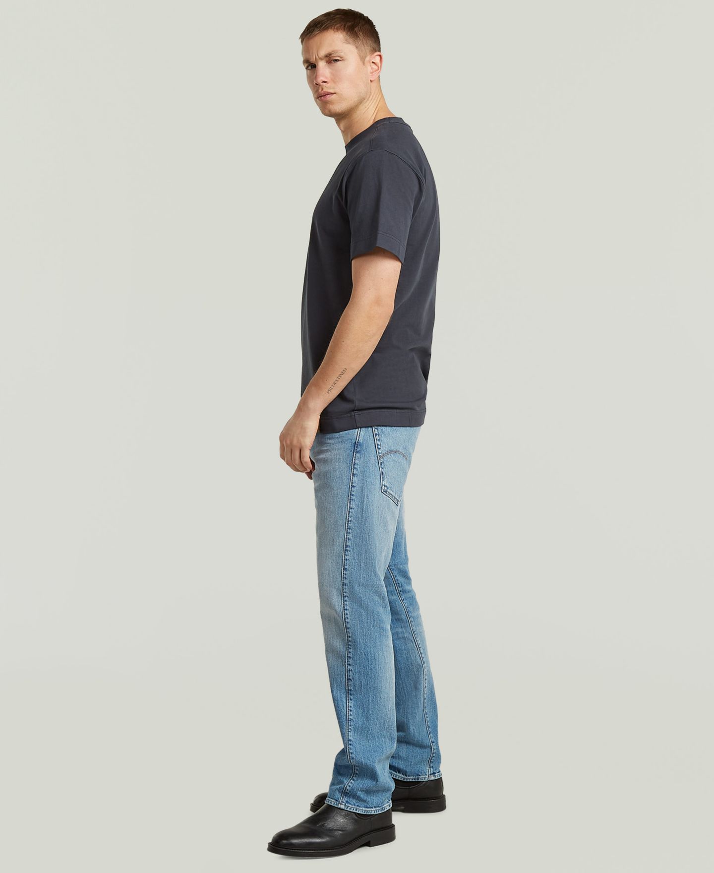 Мужские джинсы G-Star Raw Dartt Slim-Fit Straight, цвет: Выцветший синий — фото 3