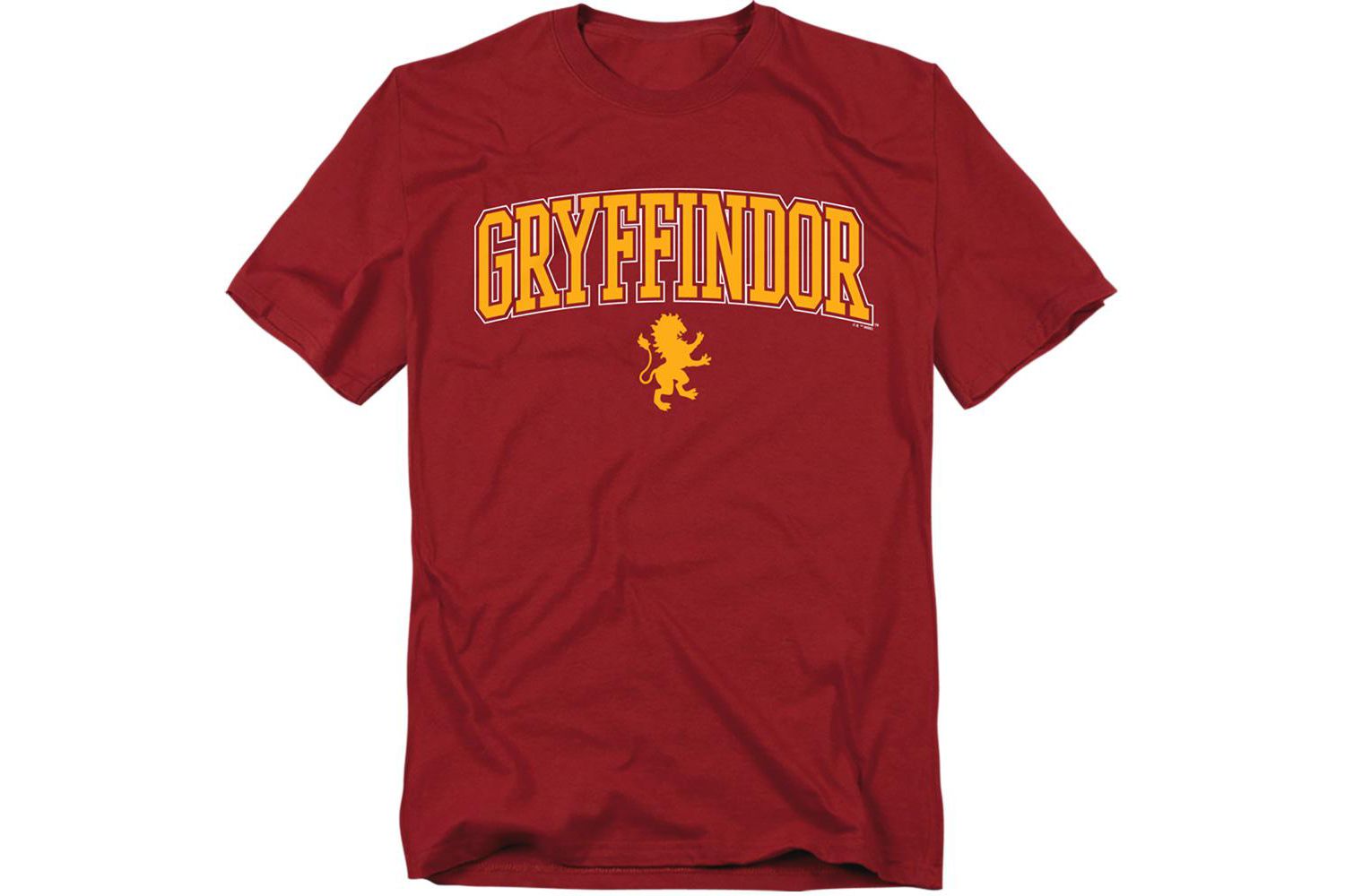 Men's Gryffindor Arched Lion T Shirt