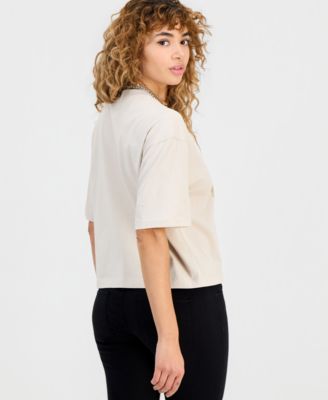 Women's Cotton Le Chat Graphic T-Shirt