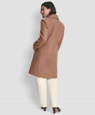 Women's Double-Breasted Notch Collar Coat