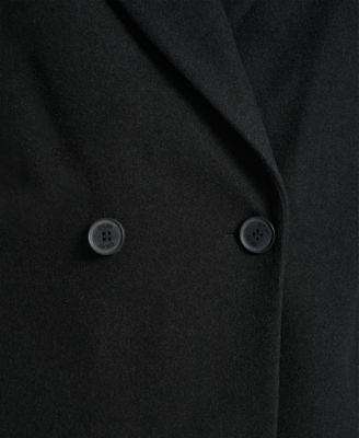 Women's Double-Breasted Notch Collar Coat