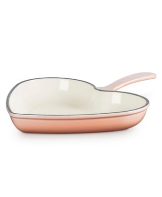 Enameled Cast Iron 2-Quart Traditional Heart Skillet