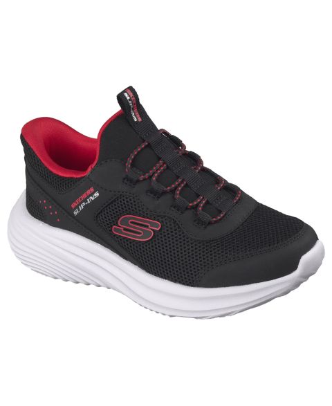 Детские кроссовки Skechers Little Kids Slip-Ins: Bounder Pro Casual, цвет: Чёрный