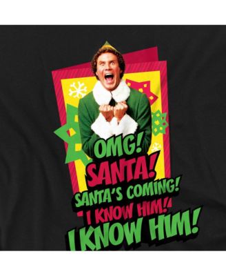 Men's Santa's Coming! I Know Him! T Shirt